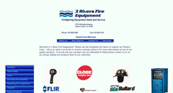 Desktop Screenshot of 3riversfire.com