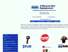 Tablet Screenshot of 3riversfire.com